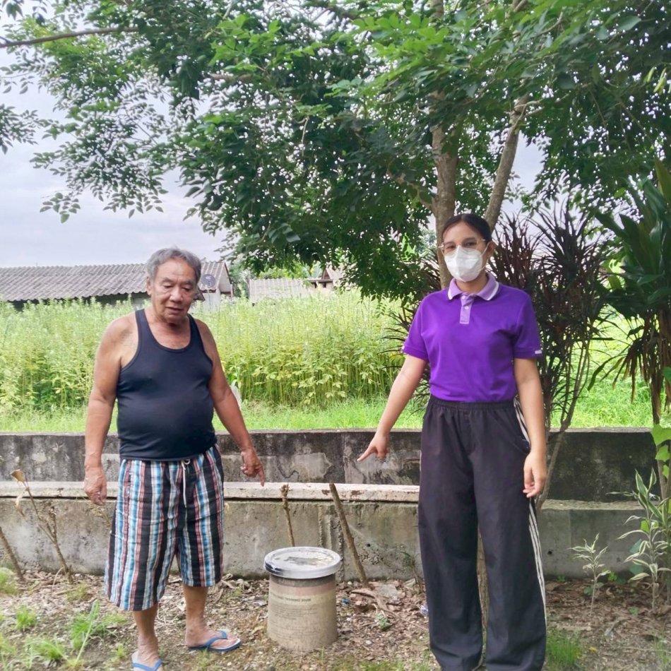 สำรวจครัวเรือนที่มีการจัดทำถังขยะเปียกลดโลกร้อน ตามแผนปฏิบัติการเชิงกลยุทธ์แนวใหม่ RE-X-RAY โครงการถังขยะเปียกลดโลกร้อน